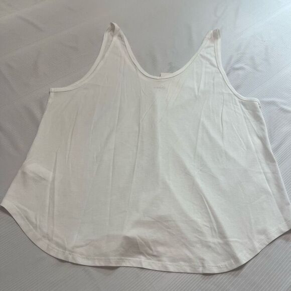 NWT Quince White Sleeveless Tank Top Size XL New - Picture 6 of 7